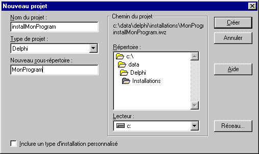 installshield express pour delphi 7